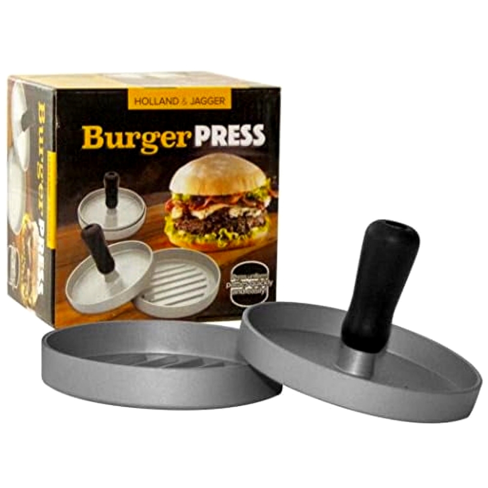 Holland & Jagger Best Burger Press Hamburger Patty Maker for Stuffed Burgers
